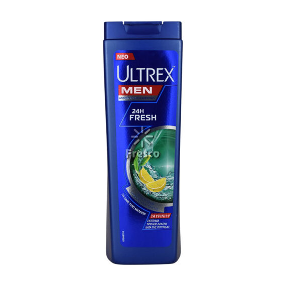 Ultrex Men Shampoo Lemon & Mint Extract 360ml