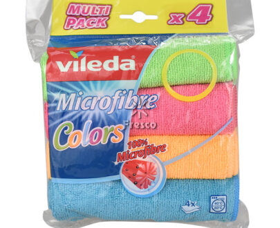 Vileda Microfibre Colors 4pcs