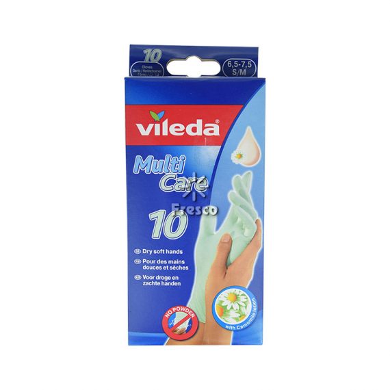 Vileda Multi Care 10 Dry Soft Hands With Chamomile Lotion