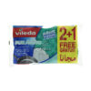 Vileda Pur Active Sponge Removes without scratching 2+1 Free