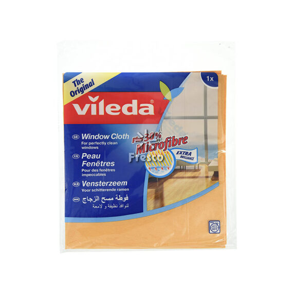 Vileda Window Cloth with Microfibre