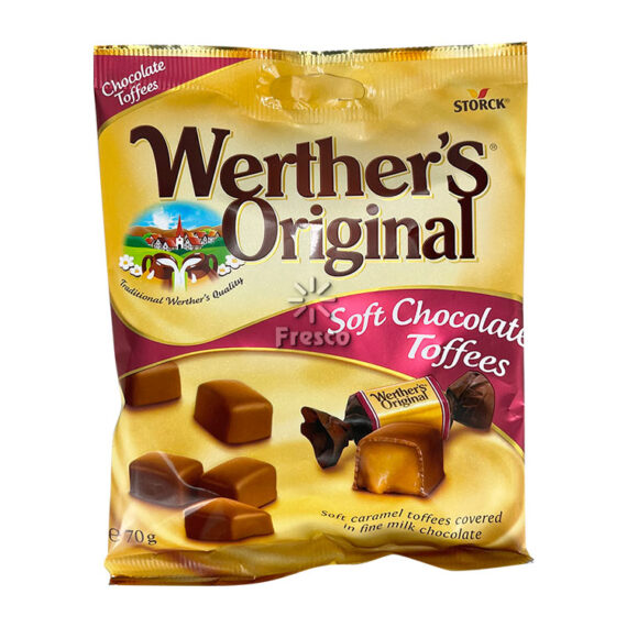 Werther's Original Soft Chocolate Toffees 70g