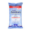 Wet Hankies Clean & Protect Wet Wipes Travel Antibacterial 15pcs
