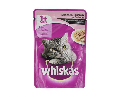 Whiskas Cat Food with Salmon 100g