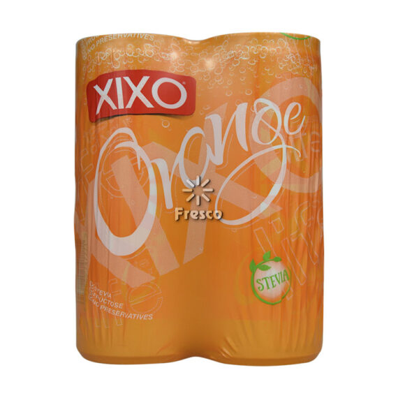 Xixo Soft Drink Orange Stevia 4 x 250ml