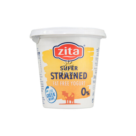Zita Super Strained 0% Yogurt 300g