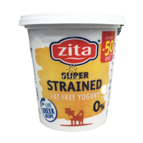 Zita Super Strained Yogurt Fat Free 0% 300g