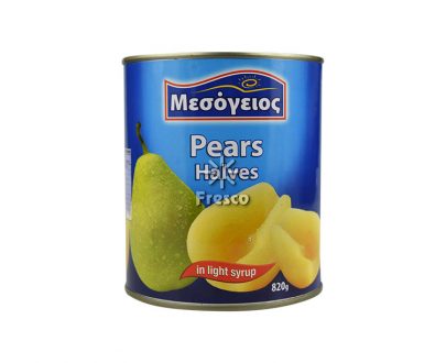 Μεσογειος Pears Halves in light syrup 820g